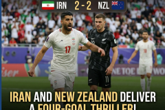 Iran vs New Zealand