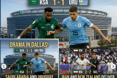 Saudi Arabia vs Uruguay