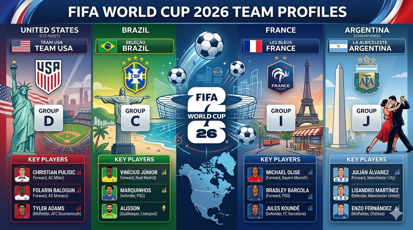 World Cup 2026 Team Profiles