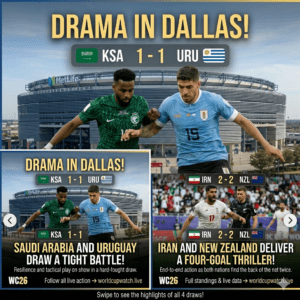 Saudi Arabia vs Uruguay
