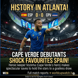 Spain vs Cape Verde