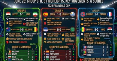 June 26 result