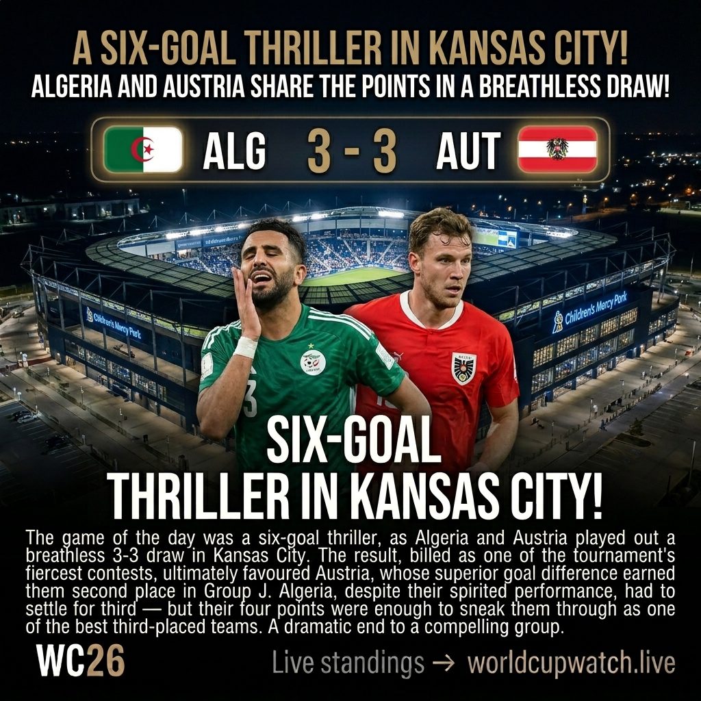 Algeria 3-3 Austria
