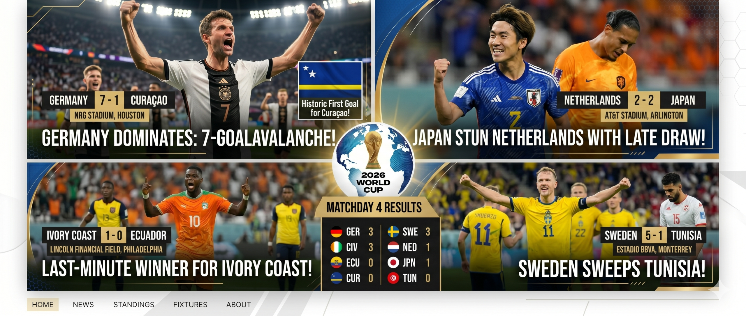 World Cup 2026 results