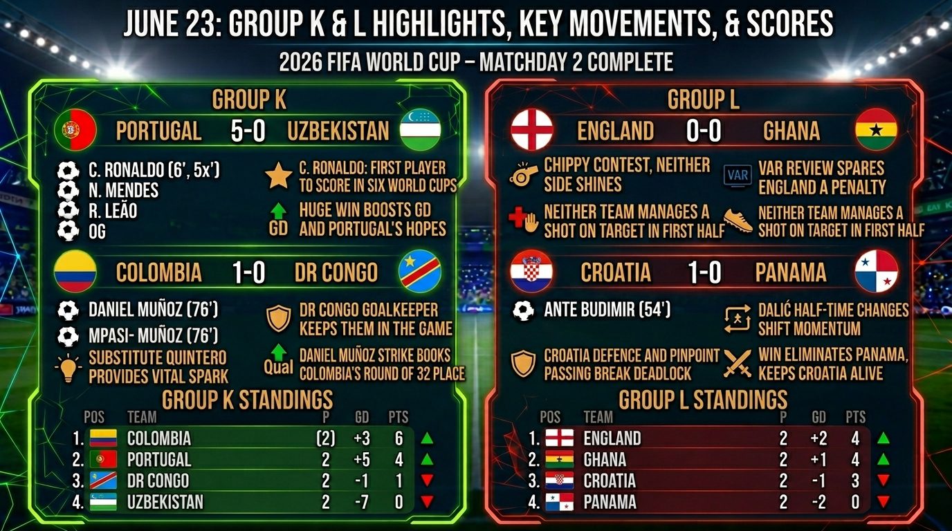 June 23 results