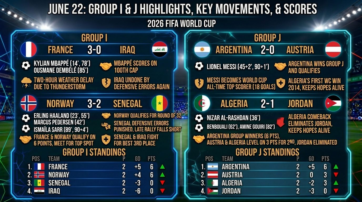Messi Makes History as Argentina