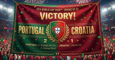 Portugal vs Croatia result World Cup 2026 Ronaldo