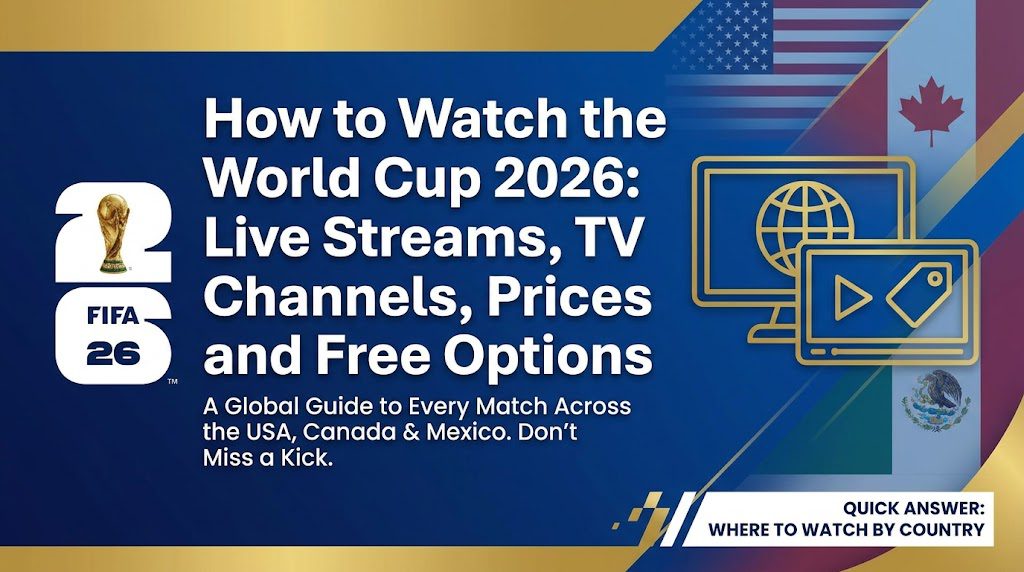 How to Watch World Cup 2026: Live Streams, TV & Prices