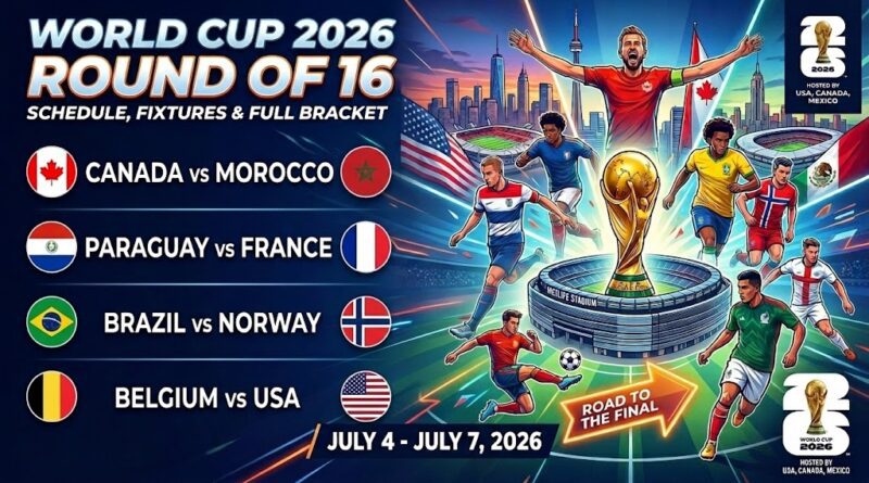 World Cup 2026 Round of 16 results and recap