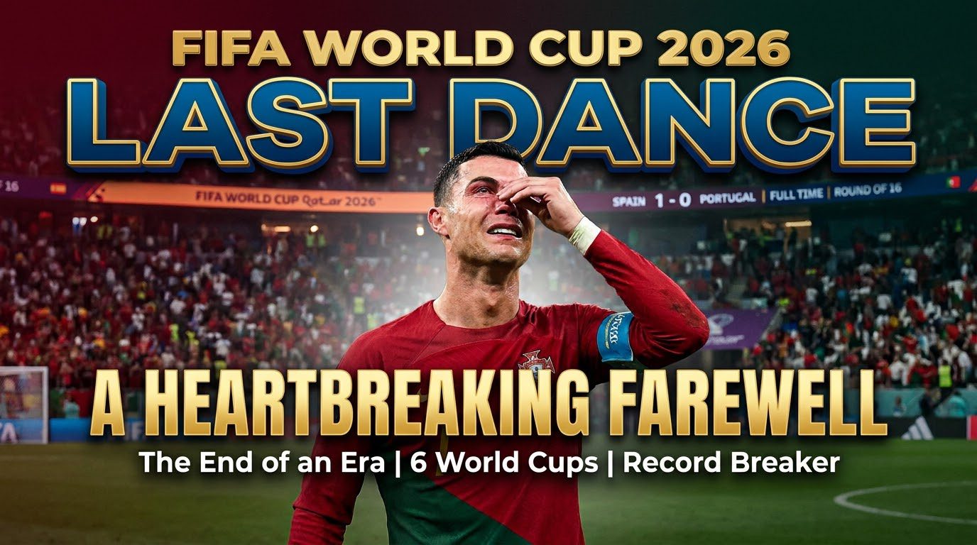Ronaldo’s Last World Cup Ends in Tears as Portugal Fall to Spain